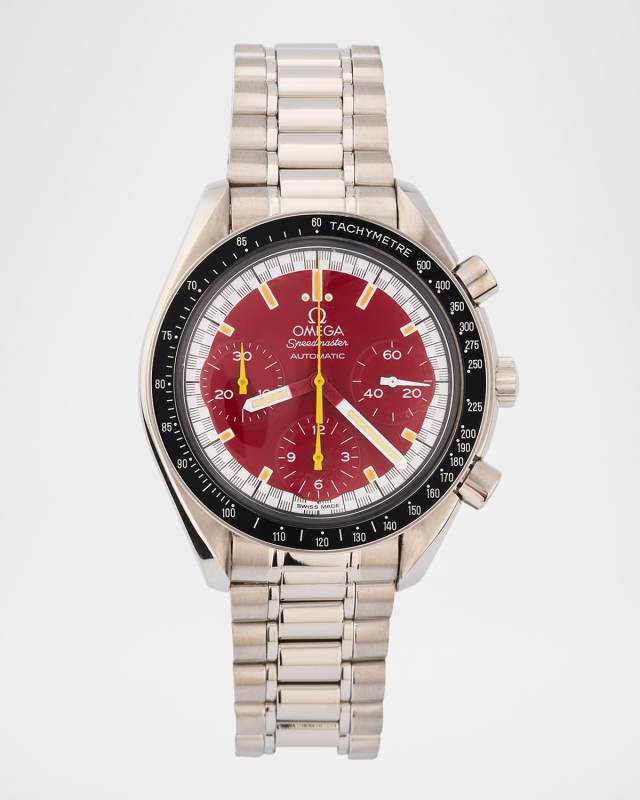 Omega Stainless Steel Speedmaster Michael Schumacher The Legend 39mm Vintage 1995 Watch